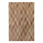 Dywany zewnętrzne - INDAVO Dywan zewnętrzny Ohio Parkiet brązowy 160 x 230 cm - miniaturka - grafika 1