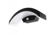 Lampy ogrodowe - Masterled Bella LED kinkiet elewacyjny z czujnikiem ruchu czarny 3052lv - miniaturka - grafika 1