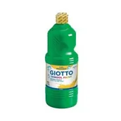 Przybory szkolne - Farba Giotto School Paint 500 ml zielony - miniaturka - grafika 1