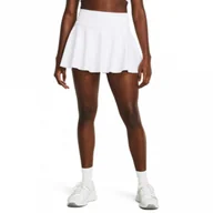 Spódnice - Spódnica treningowa Under Armour Motion Skort - biała - UNDER ARMOUR - miniaturka - grafika 1