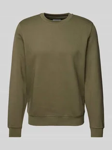 Bluza o kroju regular fit z wyhaftowanym logo - Bluzy męskie - miniaturka - grafika 1