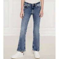 Spodnie sportowe damskie - Calvin Klein Jeans Jeansy flare fit - miniaturka - grafika 1