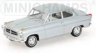 Minichamps Borgward Isabella 1958-1962 Silver 1:43400096000 - Samochody i pojazdy dla dzieci - miniaturka - grafika 1