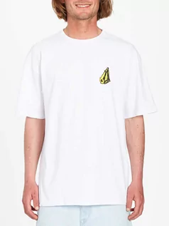 Koszulki dla chłopców - Volcom Balister white koszulka męska - L - grafika 1