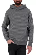 Swetry męskie - Alife and Kickin męska bluza JohnAK Z Sweat bluza męska z kapturem sweter S-XXXL, Steal Melange, XL, Steal Melange - miniaturka - grafika 1