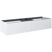 Szafki łazienkowe - Szafka łazienkowa pod umywalkę Elita Look 160 cm biały połysk RE081604028060 - miniaturka - grafika 1