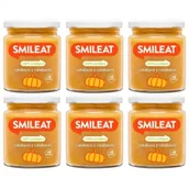 Dania dla dzieci - Smileat Słoiczek z ekologiczną dynią i cukinią po 6 miesiącu Zestaw 6 x 230 g Bio - miniaturka - grafika 1