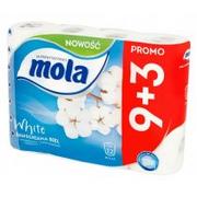 Papier toaletowy - Metsa Tissue Papier toaletowy Mola biały (9+3 rolki) - miniaturka - grafika 1