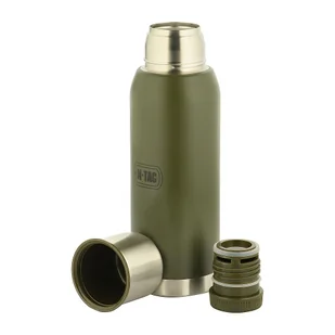 M-Tac - Termos turystyczny stalowy - Pojemność 1000 ml - Oliwkowy - UN-Y01-1000A - Kubki termiczne - miniaturka - grafika 4