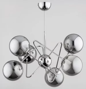 Alfa Cantara lampa wisząca 6-punktowa chrom 63094 - Lampy sufitowe - miniaturka - grafika 1