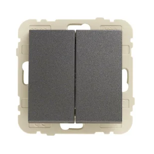 Efapel Włącznik krzyżowy LOGUS 90 Grafit - Wyłączniki światła i elektryczne - miniaturka - grafika 1