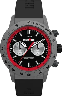 Zegarek Zegarek Timex TW2Y01900 IRONMAN® Challenger Chronograph 44mm Silicone Strap - Zegarki męskie - miniaturka - grafika 1