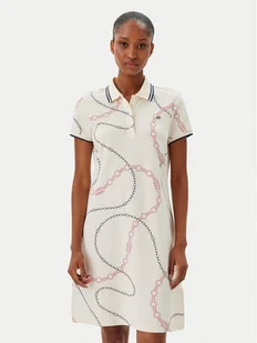Tommy Hilfiger Sukienka codzienna WW0WW45532 Beżowy Regular Fit - Sukienki - miniaturka - grafika 1