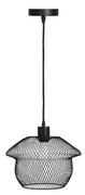 Lampy sufitowe - ActiveJet Lampa wiszaca czarna AJE-COCO Black 1xE27 - miniaturka - grafika 1