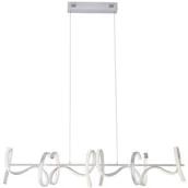 Lampy sufitowe - Leuchten Direkt Curls lampa wisząca 4x10,2W srebrna 19033-21 - miniaturka - grafika 1