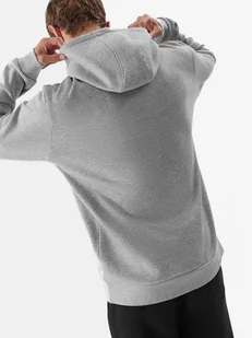 Bluza męska 4F Sportowa z kapturem Szara Dresowa - Bluzy męskie - miniaturka - grafika 4