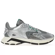 Buty sportowe męskie - Buty Lacoste L003 Neo 124 3 SMA 747SMA0010-GS2 - szare - miniaturka - grafika 1