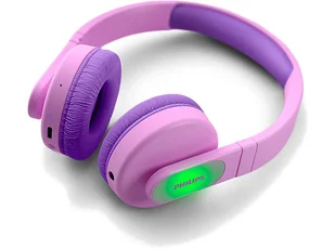 OUTLET - Słuchawki bezprzewodowe dla dzieci PHILIPS TAK4206PK/00 Różowy - Elektronika OUTLET - miniaturka - grafika 1
