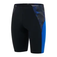 Kąpielówki męskie - Męskie Bokserki kąpielowe SPEEDO ECO END+ SPL JAM AM 8-13444H037 – Czarny - miniaturka - grafika 1