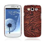 Etui i futerały do telefonów - Etui Do Samsung Galaxy S3 / S3 NEO Pokrowiec w BROWN TIGER Hard Case Cover Obudowa Ochronny Cadorabo - miniaturka - grafika 1