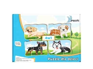 Puzzle - Puzzle dla dzieci Pieski 03 Progresywne - miniaturka - grafika 1