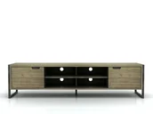 Szafki RTV - Flow FLOL01B Komoda - miniaturka - grafika 1