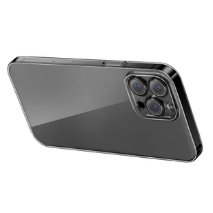Baseus Crystal Case etui do iPhone 14 Pro cienki pokrowiec + szkło przezroczyste - Etui i futerały do telefonów - miniaturka - grafika 9
