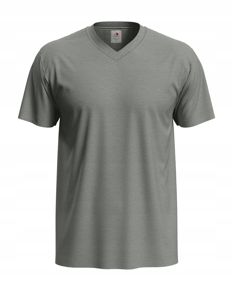 Koszulka męska T-shirt ST2300 Stedman Classic V Men Grey Heather S