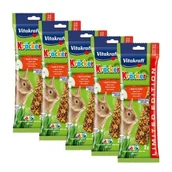 Karma dla gryzoni - Vitakraft Kräcker dla królików miniaturowych 5 x 2 szt. Jabłko i orkisz - miniaturka - grafika 1