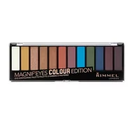 Cienie do powiek - Rimmel London London Magnif Eyes Contouring Palette cienie do powiek 14,16 g dla kobiet 004 Colour Edition - miniaturka - grafika 1