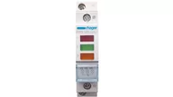 Pozostałe oświetlenie - Hager Lampka sygnalizacyjna LED 3-krotna 230V AC - SVN129 - miniaturka - grafika 1