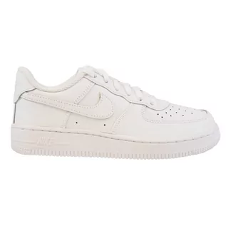 Buty dla dziewczynek - Buty dziecięce Nike Air Force 1 (PS) LOW  LE Triple White - DH2925-111-31 - grafika 1