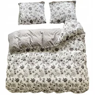 Pościel - POŚCIEL 200x220 DWUSTRONNA BAWEŁNA SATYNA GierekHoff KOMPLET 3 cz. RÓŻE - miniaturka - grafika 1