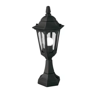 Elstead Lighting Parish Mini Pedestal Lantern Black PRM4 BLACK Lampa stojąca ogrodowa słupek latarnia IP43 stylowa PRM4 BLACK ) - Lampy ogrodowe - miniaturka - grafika 1