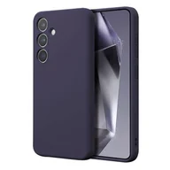 Etui i futerały do telefonów - Etui CRONG Color Cover do Samsung Galaxy S24+ Fioletowy - miniaturka - grafika 1