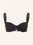 Stroje kąpielowe - Seafolly Góra Od Bikini Z Fiszbinami Seafolly Collective schwarz - miniaturka - grafika 1