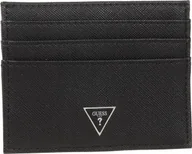 Portfele - Guess Guess, Certosa, Wallet, Cardholder, Black, For Men For Men - miniaturka - grafika 1