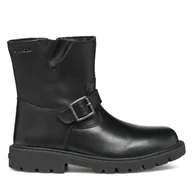 Buty dla dziewczynek - Kozaki Geox J Shaylax Girl J46EXB 00085 C9999 D Czarny - miniaturka - grafika 1