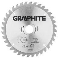 Tarcze do pił - Graphite tarcza do drewna 205mm 36 zębów widia 57H682 - miniaturka - grafika 1