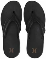 Klapki i japonki męskie - Hurley Nike Lunarlon Lunar Leather japonki męskie czarny czarny, czarny, antracytowy. 38.5 EU AR4006-10-7 M US - miniaturka - grafika 1