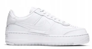 Nike buty sportowe skóra naturalna biały rozmiar 38,5 - Buty sportowe damskie - miniaturka - grafika 1