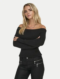 ONLY Sweter Katia 15311830 Czarny Regular Fit - Swetry damskie - miniaturka - grafika 1