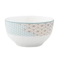 Miski i półmiski - Salaterka Milana geometryczna 13 cm wielokolorowy - miniaturka - grafika 1