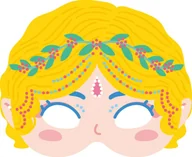 Zabawki kreatywne - Avenir Ozdób maskę - Księżniczki - miniaturka - grafika 1