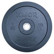 Obciążenia - Obciążenie do sztangi 5 kg BUMPER PLATES 2.0 XMOR - miniaturka - grafika 1