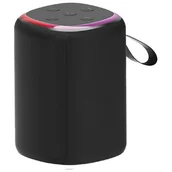 Głośniki przenośne - Głośnik mobilny GEMBIRD SPK-BT-LED-08S Czarny - miniaturka - grafika 1