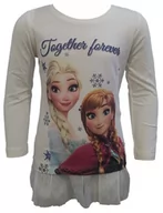 Koszulki dla dziewczynek - Tunika Frozen Bluzka Kraina Lodu Elsa Anna R128 - miniaturka - grafika 1