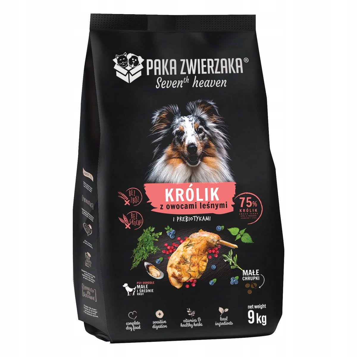 Paka Zwierzaka Seventh Heaven Królik z owocami leśnymi S 9kg