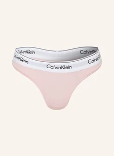 Calvin Klein Stringi Modern Cotton rosa - Majtki damskie - miniaturka - grafika 1