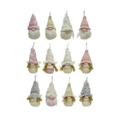 Bombki - Ozdoba choinkowa gnom skrzat w czapeczce 10cm - miniaturka - grafika 1